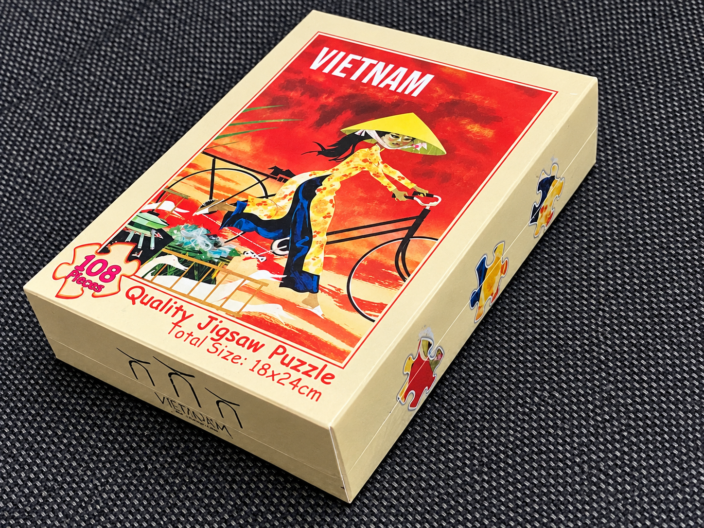 Xếp hình hộp 108 mảnh