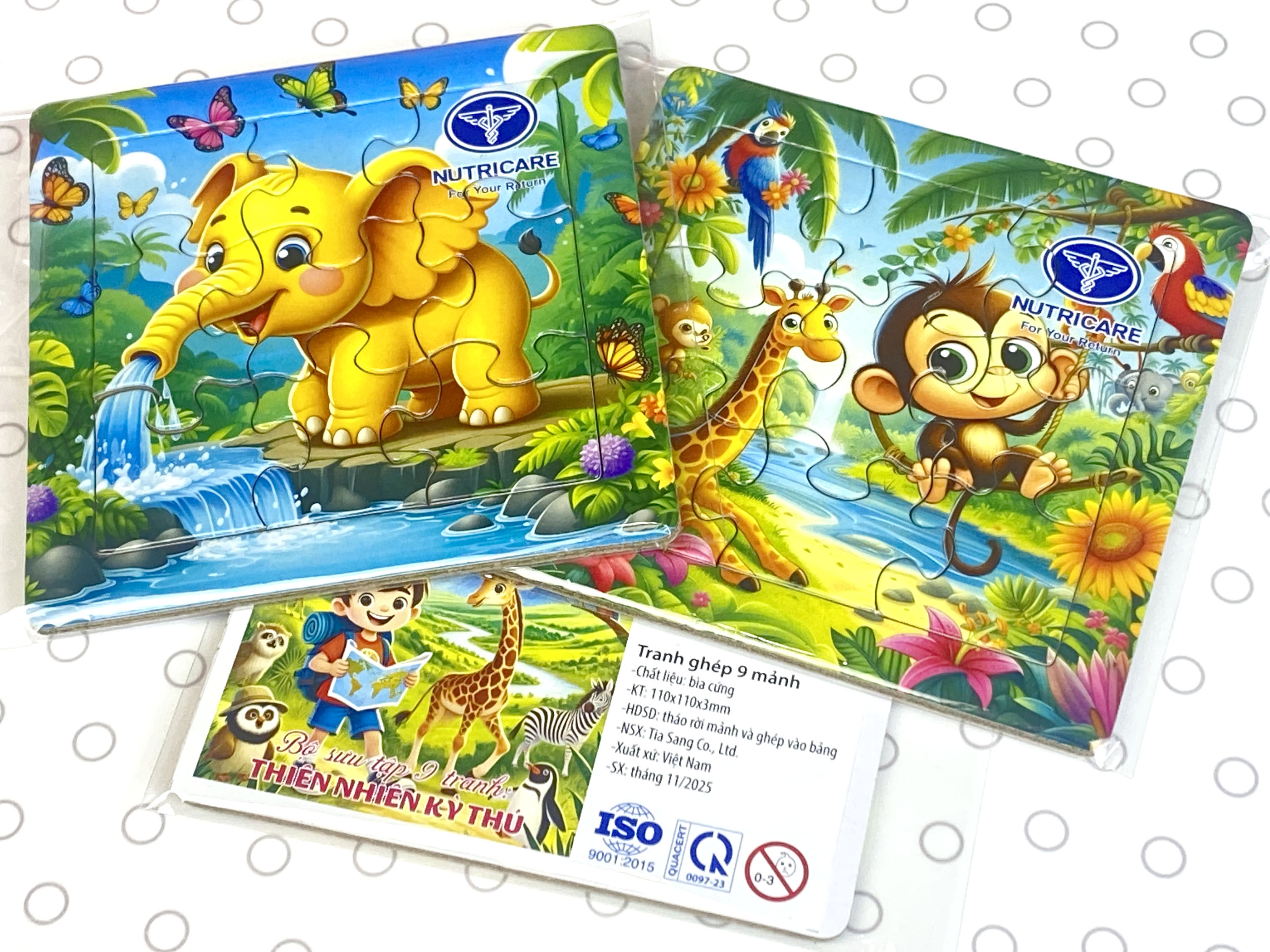 Xếp hình A5 - 9 mảnh
