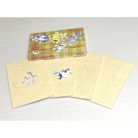 Xếp Hình Xốp A6 (4 In1) 12 Mảnh - Cinnamoroll