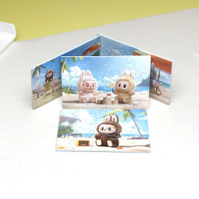 Xếp Hình Xốp A6 (4 In1) 12 Mảnh - Labubu