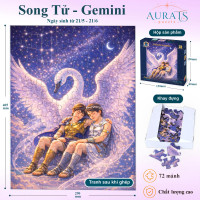 Puzzle Zodiac 72 mảnh - Cung Song Tử