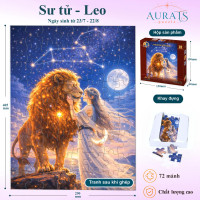 Puzzle Zodiac 72 mảnh - Cung Sư Tử
