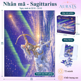 Puzzle Zodiac 72 mảnh - Cung Nhân Mã