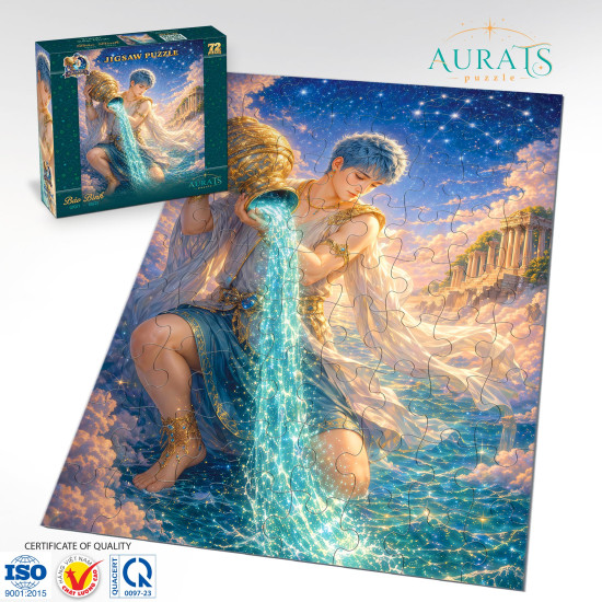 Puzzle Zodiac 72 mảnh - Cung Bảo Bình