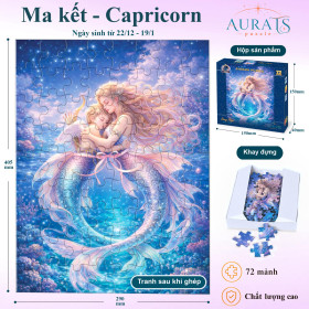 Puzzle Zodiac 72 mảnh - Cung Song Ngư