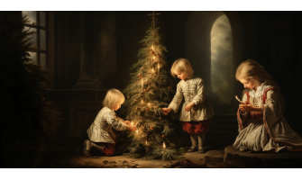 Truyền thuyết về cây thông Noel