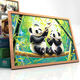 108-107 Panda thổi sáo