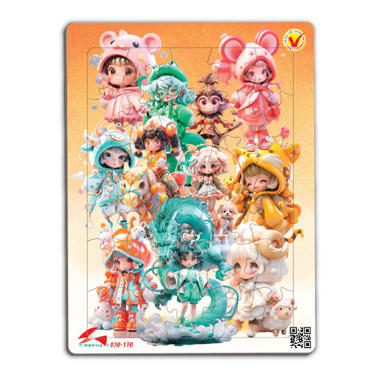 030-170 12 Con giáp - Baby Girl