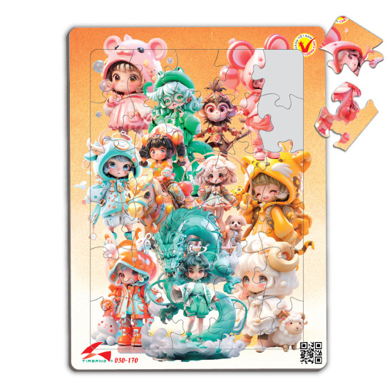 030-170 12 Con giáp - Baby Girl