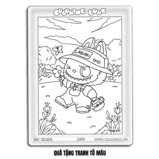 030-177 - Đôi bạn Labubu