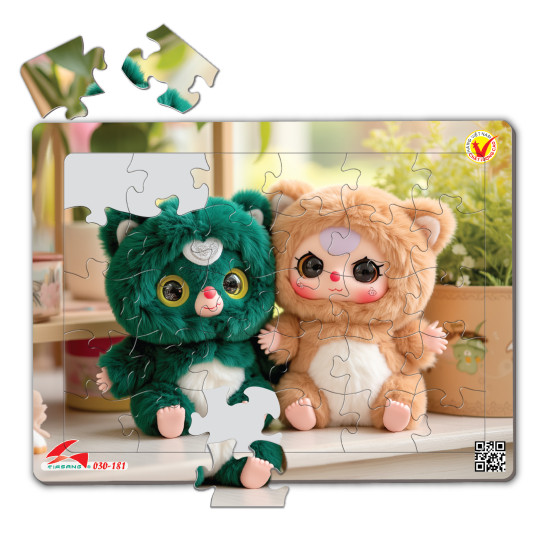 030-181- Baby three - Đôi bạn gấu