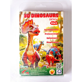 DINO-1 (4IN 1)Ráp hình 3D