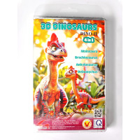 DINO-II (4 IN 1) Ráp hình 3D Khủng long