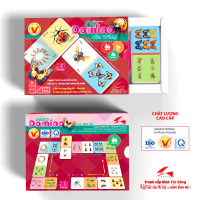 Xếp hình Domino - Côn trùng
