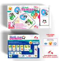 Xếp hình Domino - Gấu Trúc