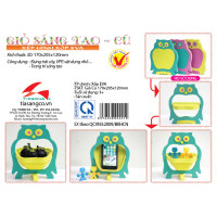 Combo 2 Giỏ Xếp Hình Sáng Tạo Voi & Cú