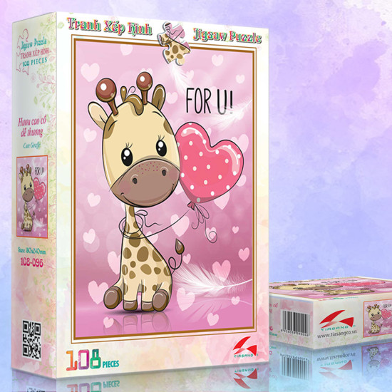 108-096 Hươu Cao Cổ Dễ Thương