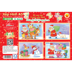 A5-040 Ông Già Noel ( 4 Trong 1 ) 