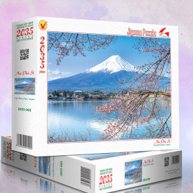 Tranh xếp hình 2035 mảnh: 2035-005 NÚI PHÚ SỸ 