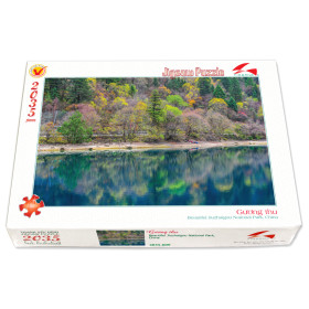 Tranh xếp hình 2035 mảnh:  2035-009 GƯƠNG THU 