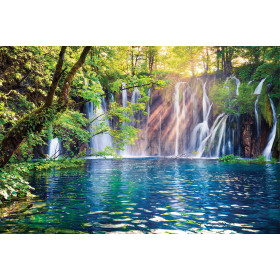 2035-013 WATERFALLS IN PLITVICE, CROATIA