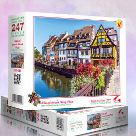 247-081 Nhà gỗ truyền thống Pháp