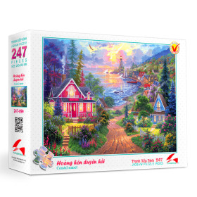 247-099 Coastal sunset