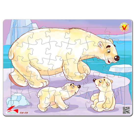 030-128 Gấu Bắc Cực