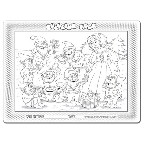 030-147 Bạch Tuyết & 7 Chú Lùn