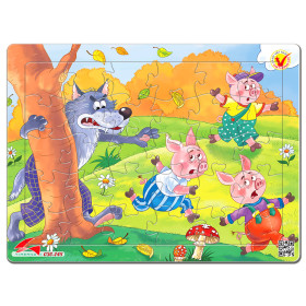 030-148 3 Little Pigs And Wolves