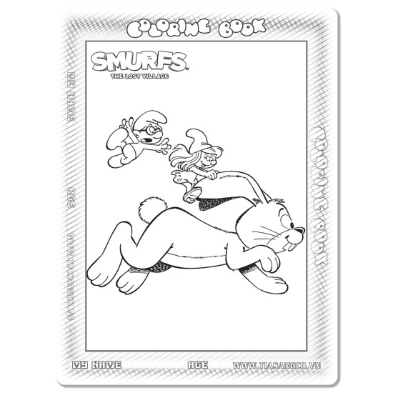 030-155 Smurfs-The Lost Village
