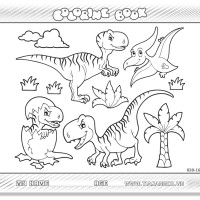Tranh xếp hình 30 mảnh-030-160 Thời đại khủng long