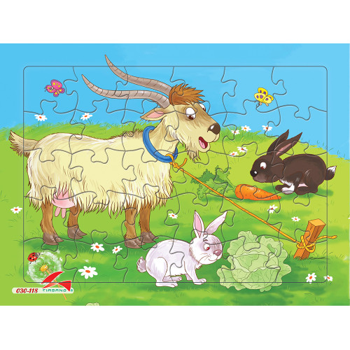 030-118 Dê Và Thỏ