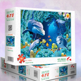 475-048 Dolphin Family