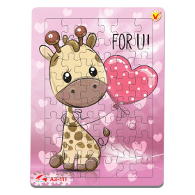 A3-111 Hươu Cao Cổ Dễ Thương