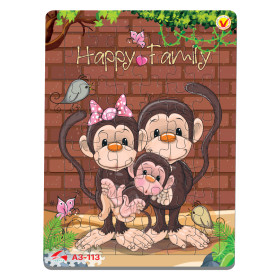A3-113 Happy Family