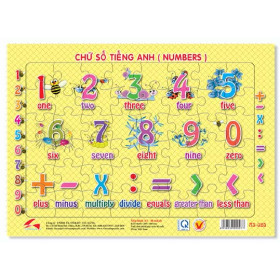 A3-025 Chữ Số Tiếng Anh
