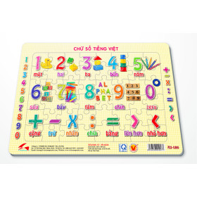 A3-026 Chữ Số Tiếng Việt