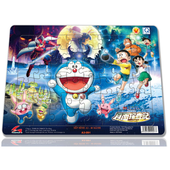 A3-091 Nôbita - Thám Hiểm Mặt Trăng