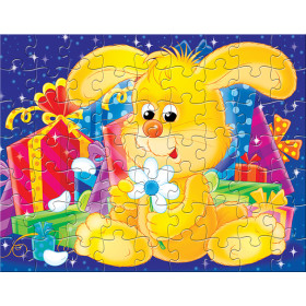 63-090 Thỏ Nghịch Hoa