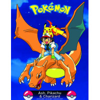 63-153 Ash Pikachu & Chariza 63-153 Ash Pikachu & Chariza
