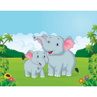63-148 Mẹ Con Voi 63-148 Mẹ Con Voi