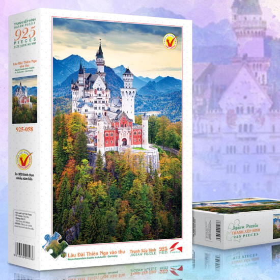 925-058 Lâu Đài Thiên Nga Vào Thu