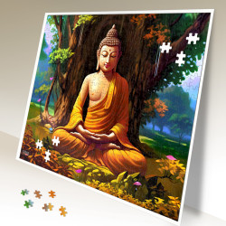 Tranh ghép hình 475 mảnh  -003- Đức Phật 