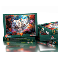 Tranh Ghép Hình 925 Mảnh-002-Bạch Hổ