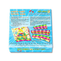 3D-9004 GHÉP CHỮ TIẾNG ANH 3D 