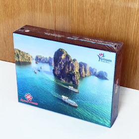 Jigsaw puzzle 475 pieces high quality "Vietnam - Timeless Charm" -Ha Long Bay ( Quang Ninh)