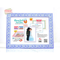 MF-X1 Bộ 2 khung hình nam châm màu xanh 1