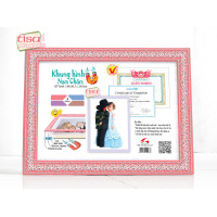 MF-D2 Bộ 2 khung hình nam châm màu đỏ 2