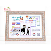 MF-N2 Bộ 2 khung hình nam châm màu nâu 2